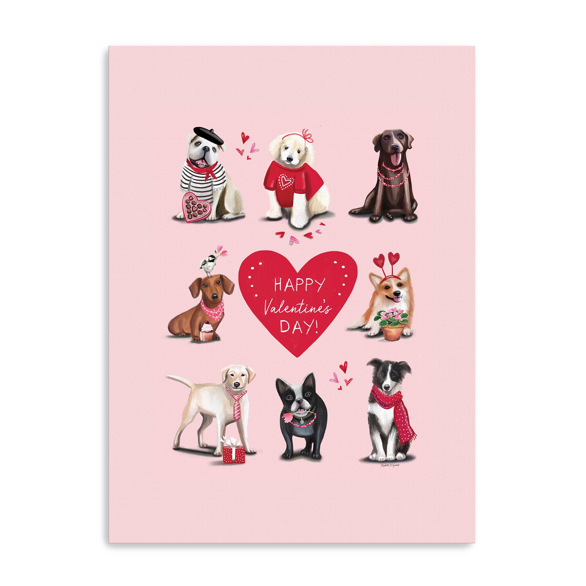 Puppy Love Canvas Giclée Art